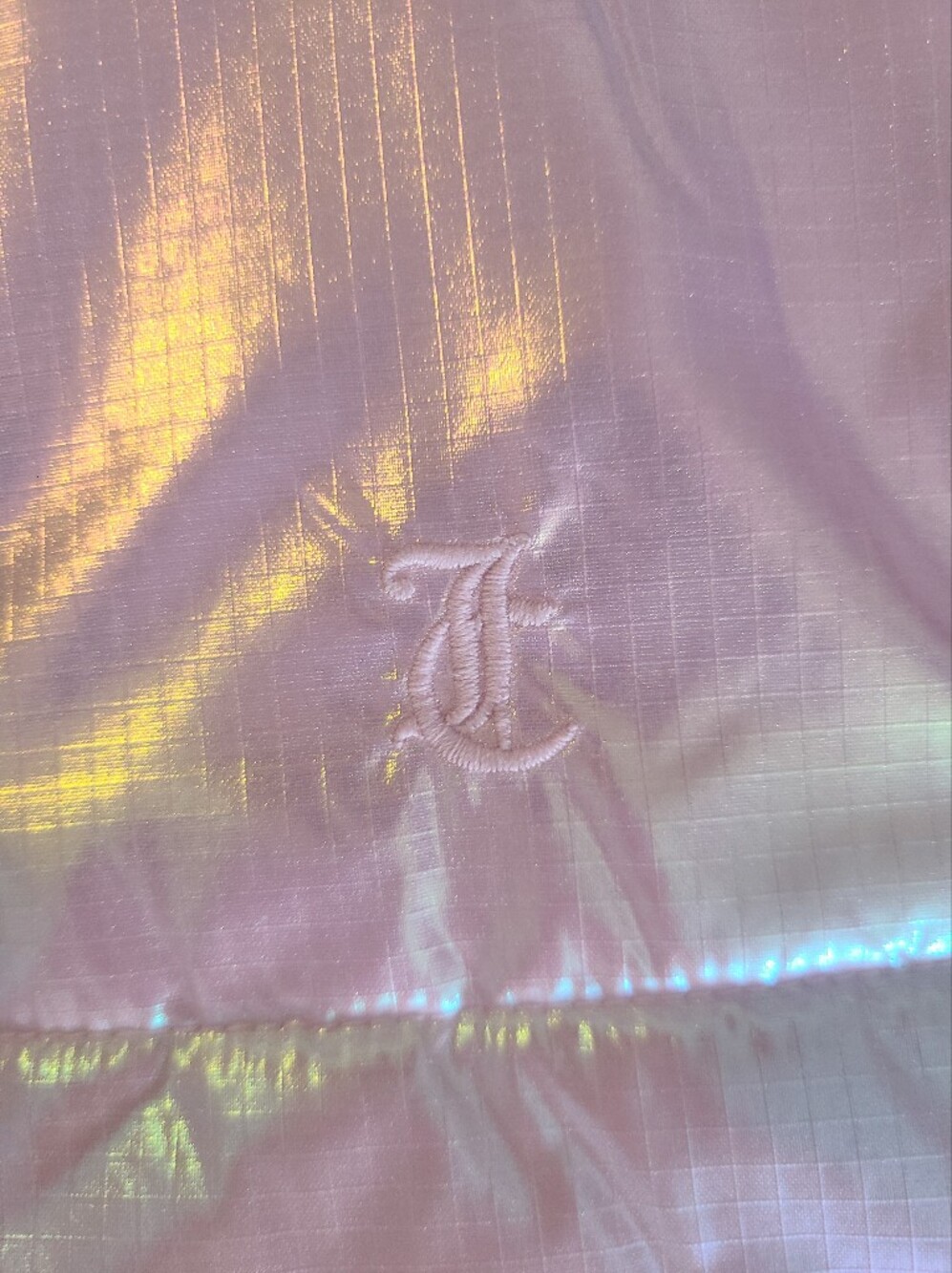 Iridescent Pink Puffer Vest Juicy Couture - Picture 3 of 5